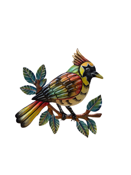 Rainbow Crest Songbird