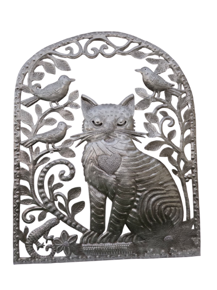 Enchanted Garden Cat