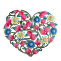 Floral Heart Vine