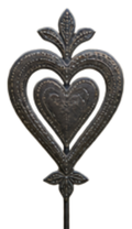 Heart Garden Stake