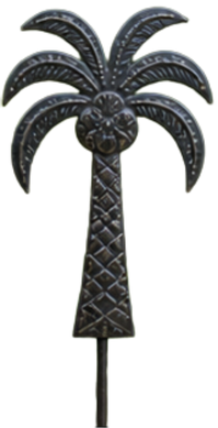 Palm Tree Garden Stake