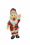 Santa Ornament