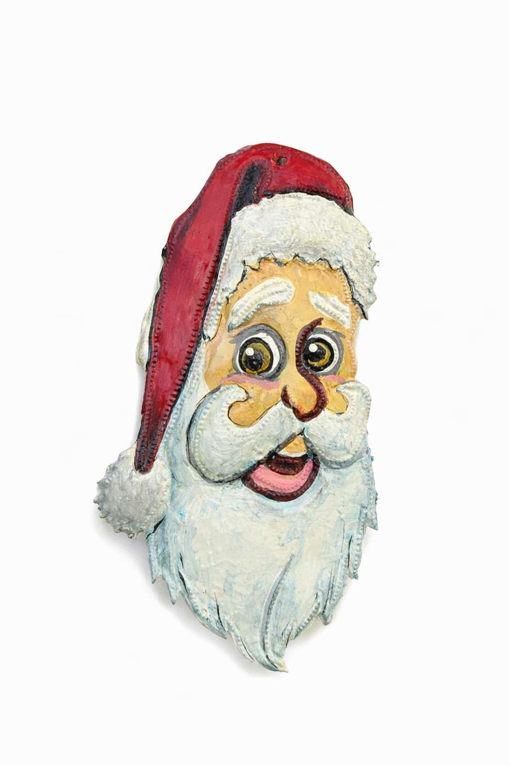Santa Head Ornament