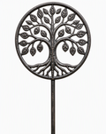 Tree of life garden stake