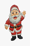 Waving Santa