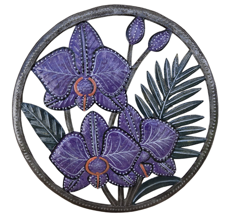 Royal Orchid Bloom Medallion