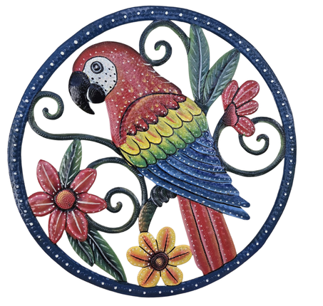Parrot Garden Medallion