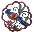 Scarlet Crest Songbird