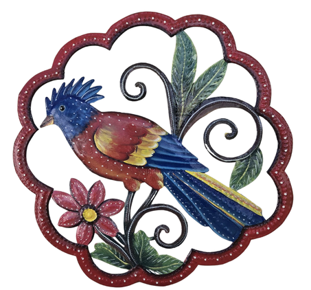 Scarlet Crest Songbird