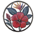 Crimson Hibiscus Charm