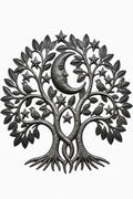 Moonlit Songbird Tree